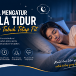 cara mengatur pola tidur agar tubuh tetap fit